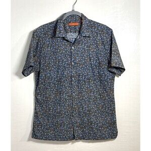 Vintage Tori Richard Hawaiian Print,  Floral Cotton Men's Size Medium Shirt